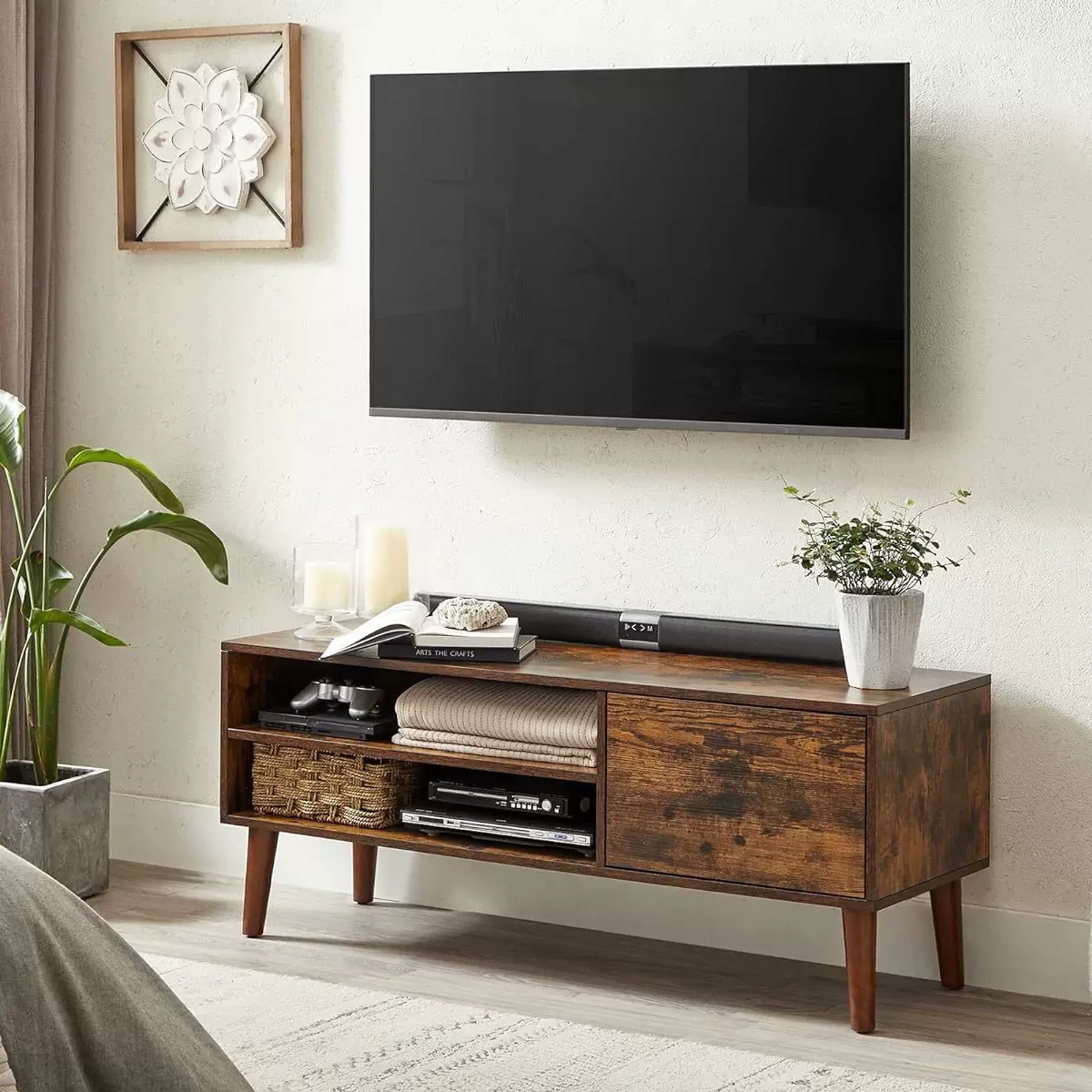 电视柜简约现代客厅家用小户型落地桌电视机柜子客厅地柜储物柜