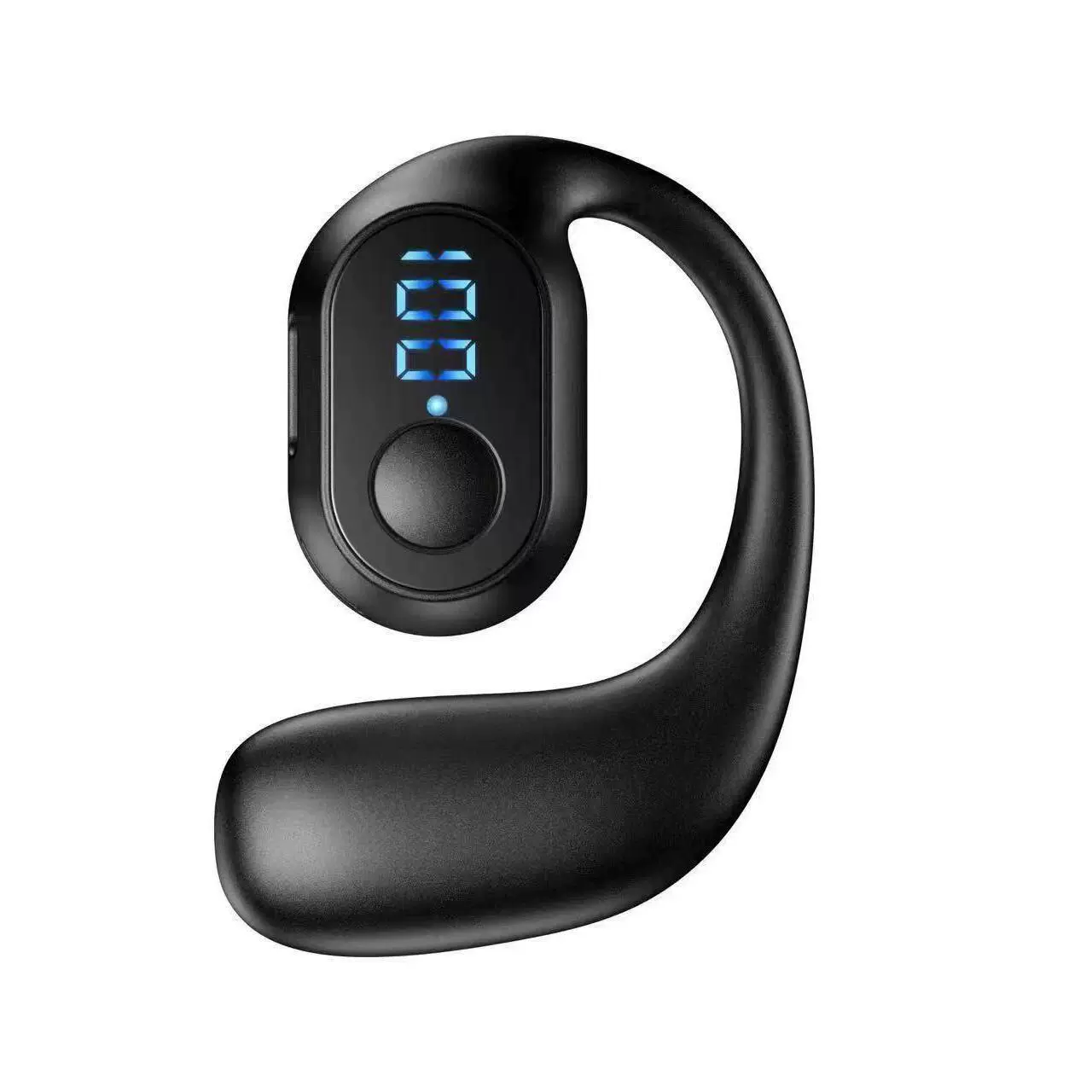 [Непрерывное прослушивание 30 часов] Вкладыш в ухо на костной проводимости Bluetooth-гарнитура беспроводная, 2024 новый универсальный безушной модели