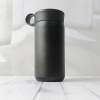 Double-layer thermos stainless steel, small glass with glass suitable for men and women