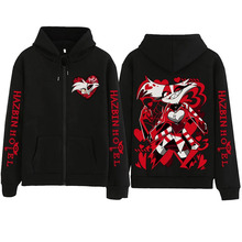 ���羳�W�a��Hot Movie Hazbin Hotel Dust Zipper Hoodie