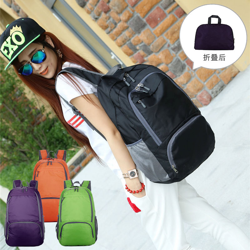 Ultra light foldable backpack