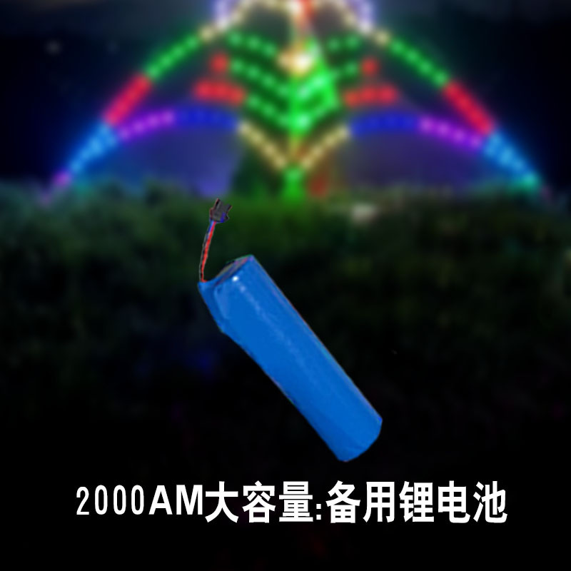 2026 luz nocturna cometa LED lámpara de color corriente de agua explosión flash ligera cuerda de lámparas de color recargable año del caballo