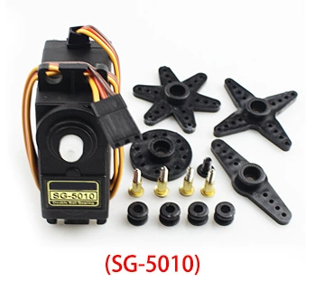 Сервопривод (Nabailai) SG90 MG90S MG995 MG996 MG945 MG946 — поворот 180°/360°, варианты из пластика/металла/алюминия