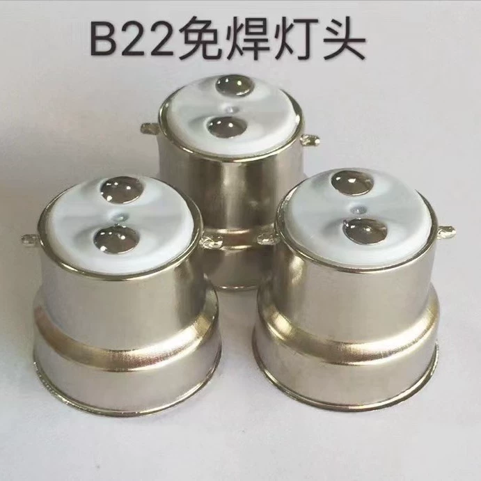 Производитель E27 головка лампы E26 головка лампы E14 железо никелированная головка лампы фитинги B22 байон несварная американская марочная головка лампы