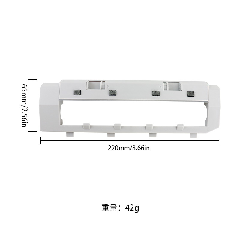 Cubierta principal del cepillo (blanco)