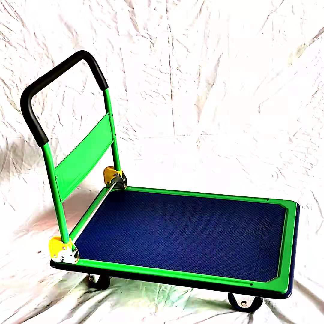 厂家生产ph-300加厚版手推工具车平板车劳动车省力万向轮