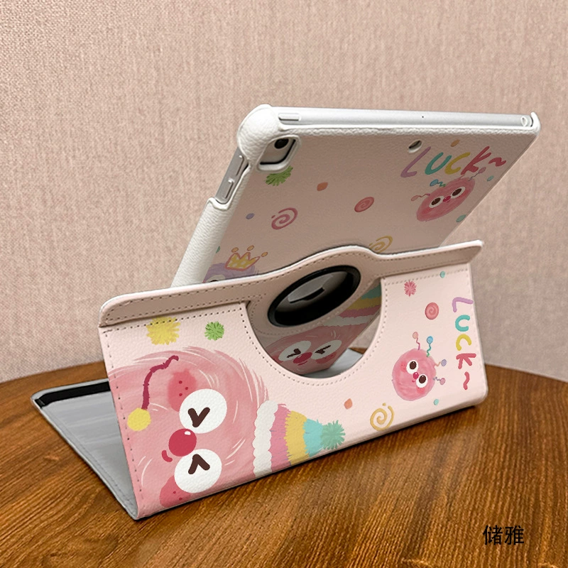 [360° поворачивающий кожаный чехол] Подходит для iPad9 защитный чехол 2025 планшетный чехол Air7/6 трёхскладный против падения 11