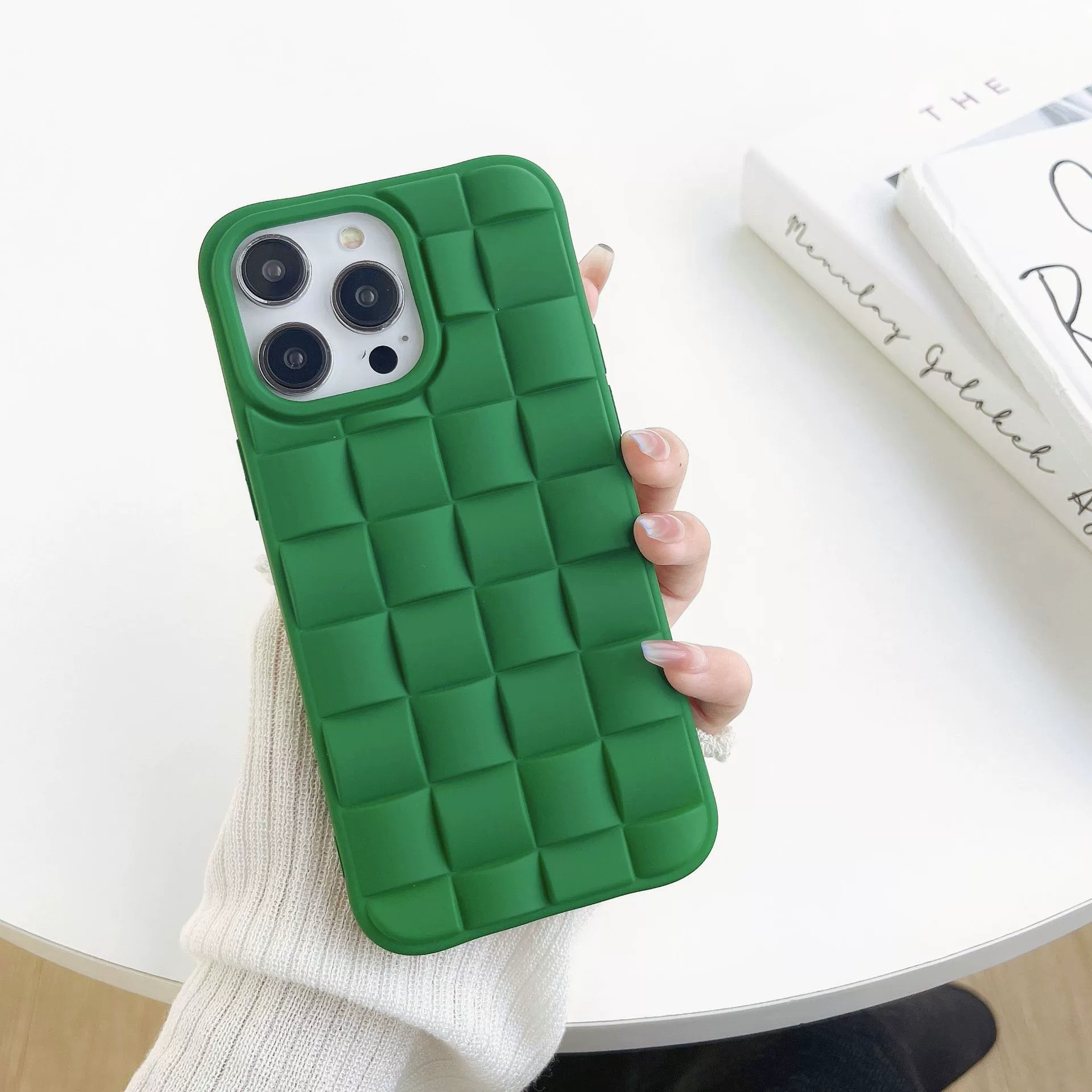 Apple, тканый совместимый чехол для iPhone 16, чехол для телефона, 16 Pro Max, защита от падений