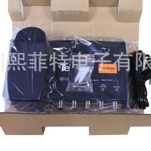 47-860MHZUHF VHF 안테나 증폭기 F 라인 1 INPUTAMPLIFIER MINIKON