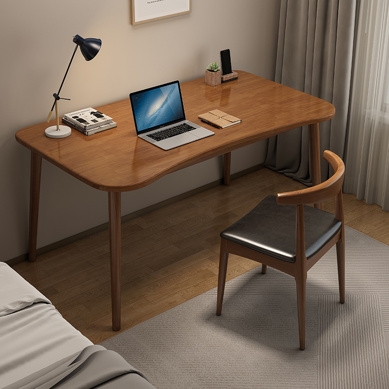 Nordic Japanese -style solid wood desk modern minimalist computer…