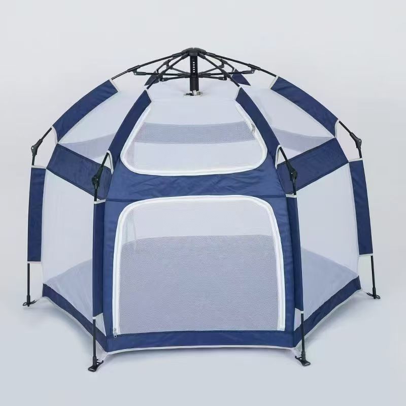 Children's Tent Indoor Folding Playpen Playhouse Crawling and Walking Indoor Baby Protective Fence Folding Tent