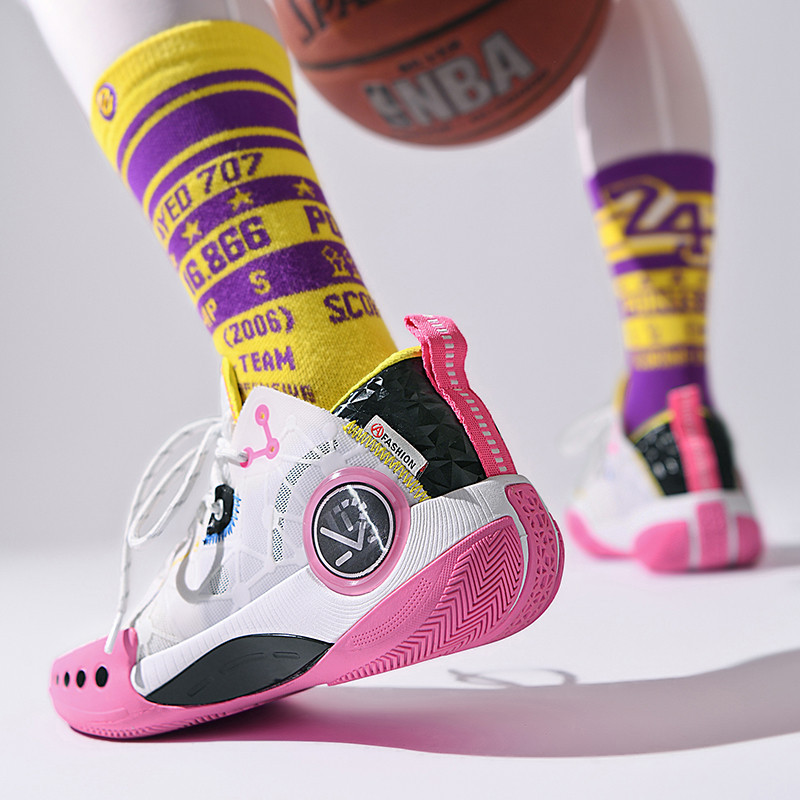 Phantom Basketball Shoes 2023 Autumn Male Students Practical Shoes Female Young Children High-top Sports Shoes Sonic Speed