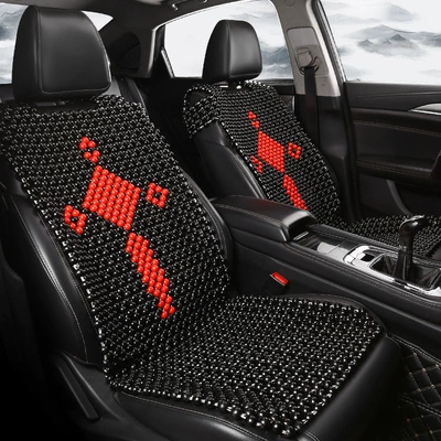 Wooden Bead Car Seat Cushion, Summer Cool pad