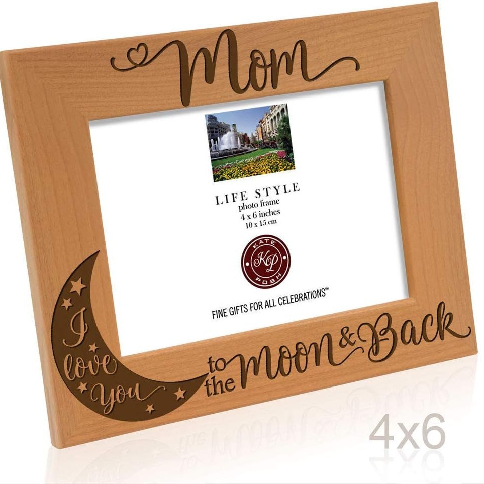 Marco de fotos de madera decoración del hogar marco de fotos vintage