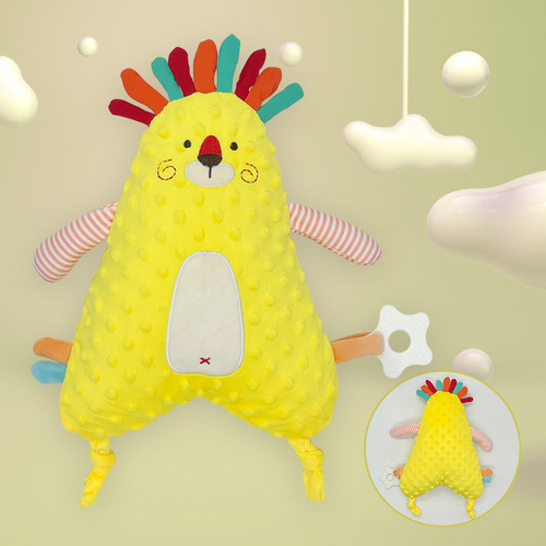 Infant and Toddler Soothing Towel Baby Sleep Soothing Doll Sleeping Aid Hand Puppet Velvet Toy Source Factory 