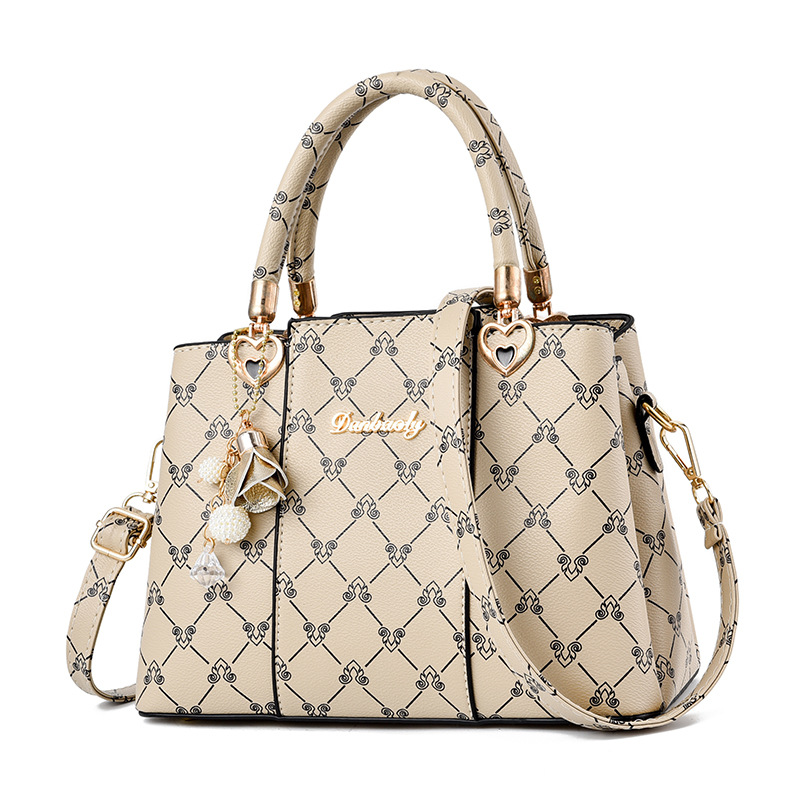 Bolso grande de las mujeres del fabricante nuevo bolso ocasional simple bolso de las mujeres de mediana edad bolso de la madre bolsa de mensajero del hombro del todo fósforo