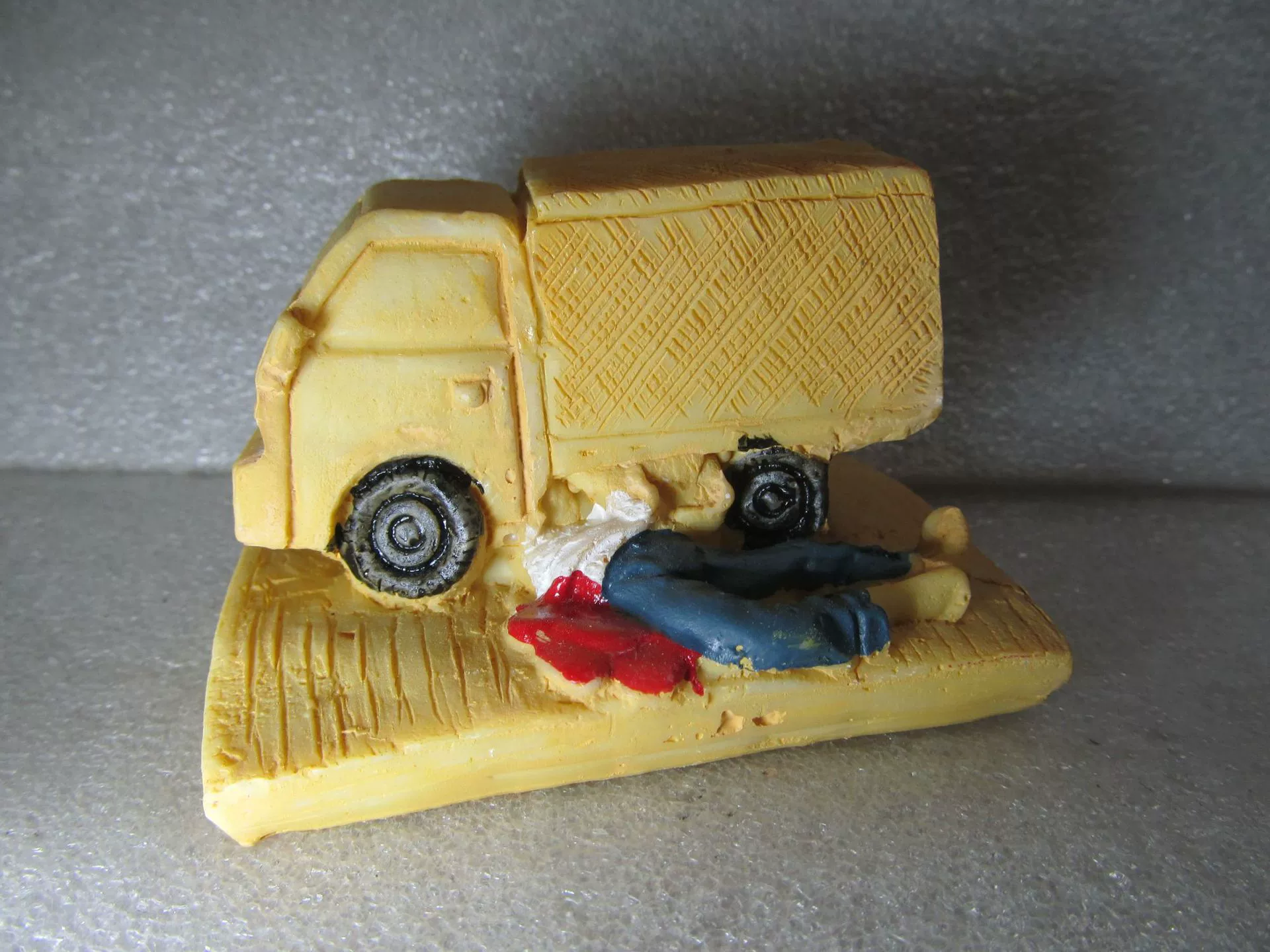 Психологический песочница Песчаный ящик для аксессуаров игры Доска ДТП, автомобильная авария, производство 0740 оптовая цена 932