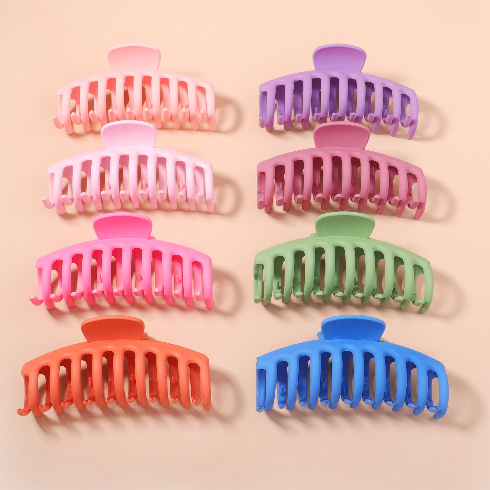 Fashion Solid Color Arylic Hair Claws display picture 6