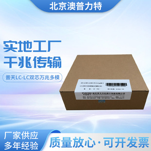Putian LC-LC Dual-Core 10 Gigabit Multimode OM3 Fiber Jumper 2 m GTX-LC/UPC-2 * 2.0