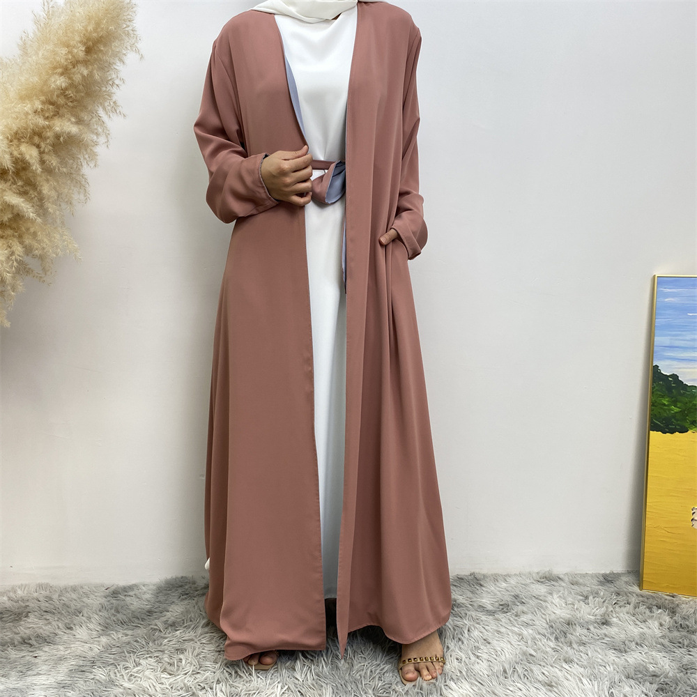 AliExpress eBay Amazon Cross-Border Fashion Double-Sided Nida Cardigan Robe 1991