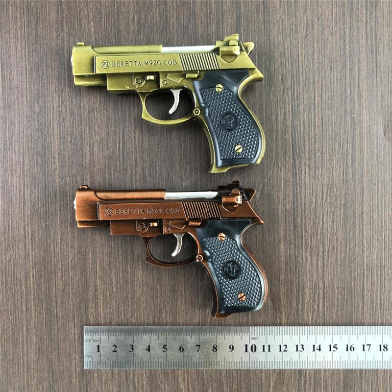 模造合金おもちゃマーガレット銃子供時代のクラシックなノスタルジックな砲リボルバーモデルは発射できませんプラスチッククラフト|undefined