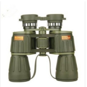 厂家直销Bresee10x50高清大目镜军绿色旅游户外 双筒 望远镜