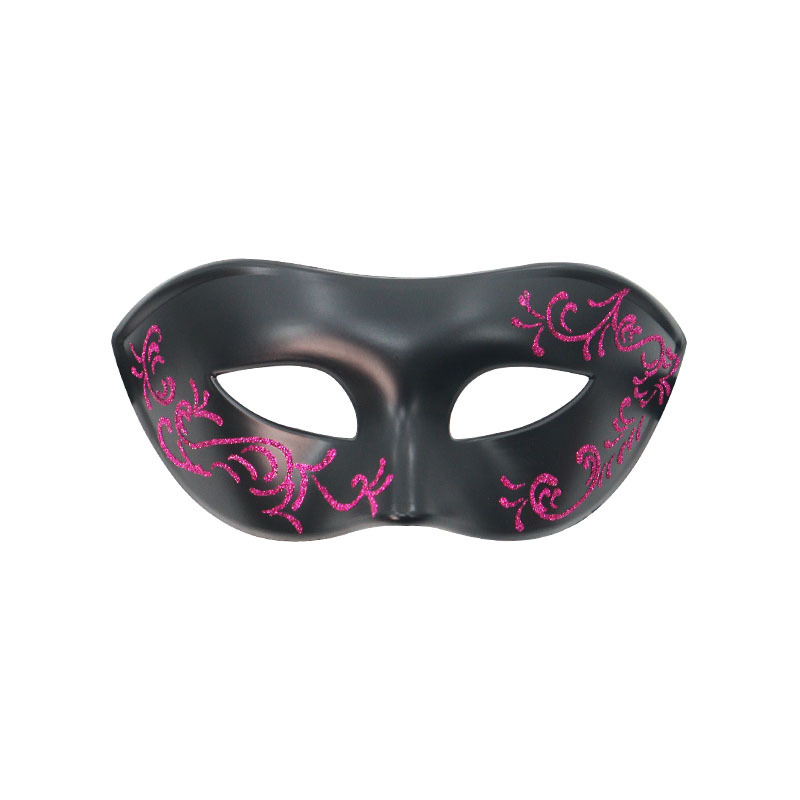 Ventas calientes de máscaras para adultos fiesta de baile Zoro de alto nivel máscaras para hombres espectáculo medio cara pintada en chorro hermosa máscara de ojos