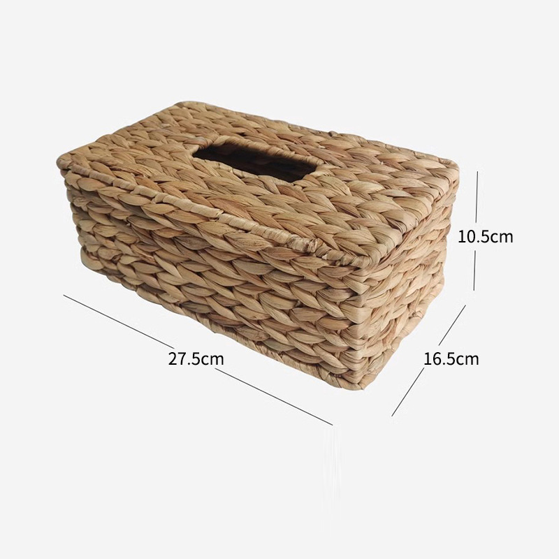 Yiran Willow multifuncional caja de pañuelos creativo dormitorio sala de estar caja de almacenamiento de control remoto hotel restaurante servilleta cartón