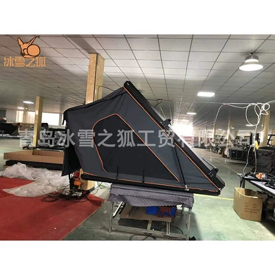 Avtomobil dam çadırları Hard Shell Triangle Tent with
