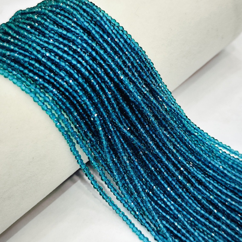 Hilo de algodón aguja súper pequeña Perla de cristal encadenada cuentas vidriadas DIY accesorios de ropa hechos a mano pulsera collar cuentas dispersas accesorios