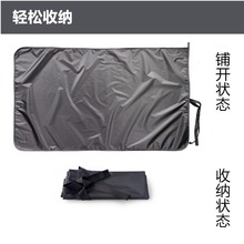 汽车后备箱垫代驾专用车载垫布加厚防脏汽车尾箱垫布可折叠车载布