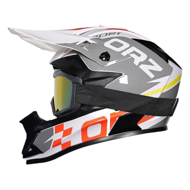 Orz transfronterizo consigue tres piezas de casco de equitación todoterreno O'Neal casco de hombres y mujeres Mountain Wild Racing transpirable casco todoterreno