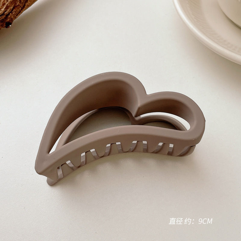 Estilo francés japonés y coreano diadema clip lateral grande cabeza femenina updo pelo headwear elegante clip de pelo simple horquilla de tiburón