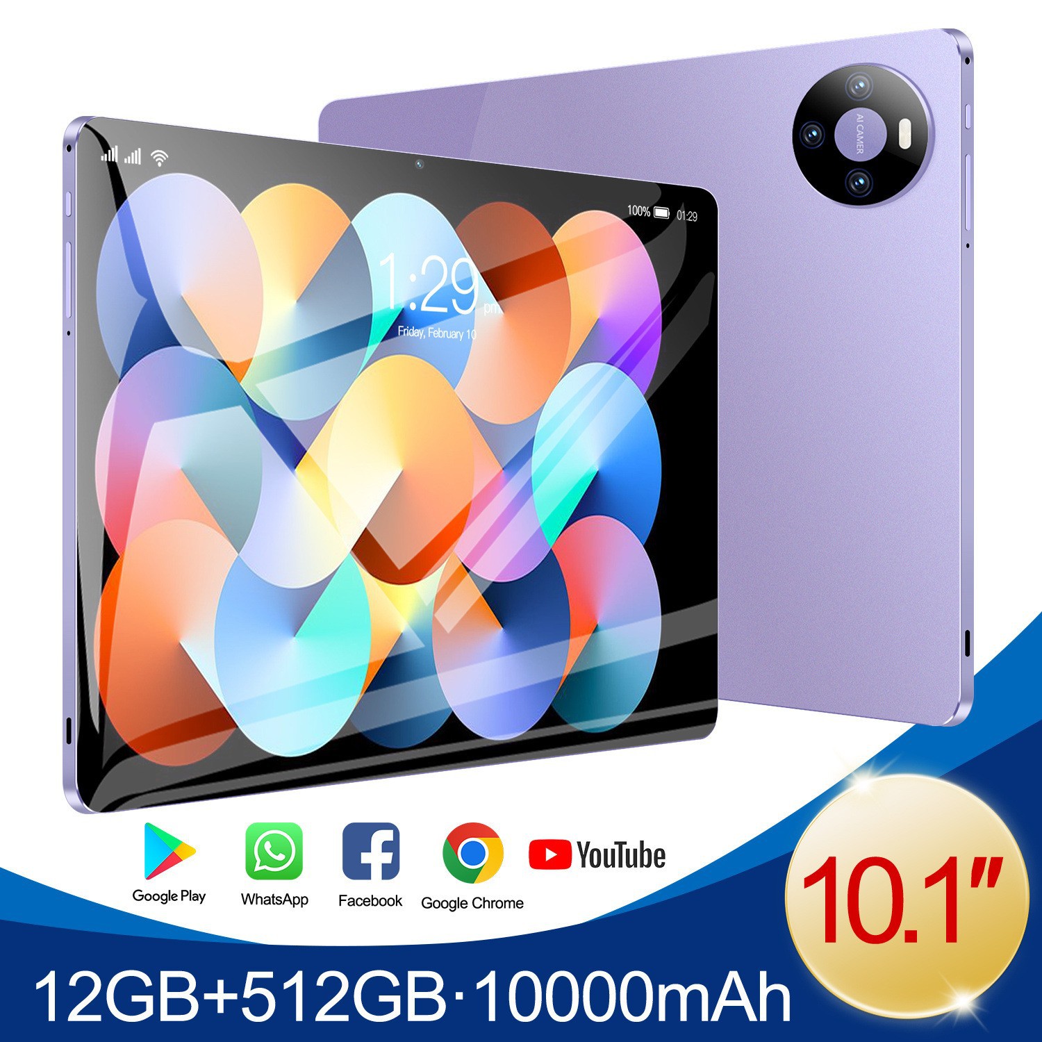 Cross-Border Foreign Trade Android Tablet 10inch / 11inch / 14inch Mate 60 Dual Sim Dual Standby 4g Bluetooth Wifi