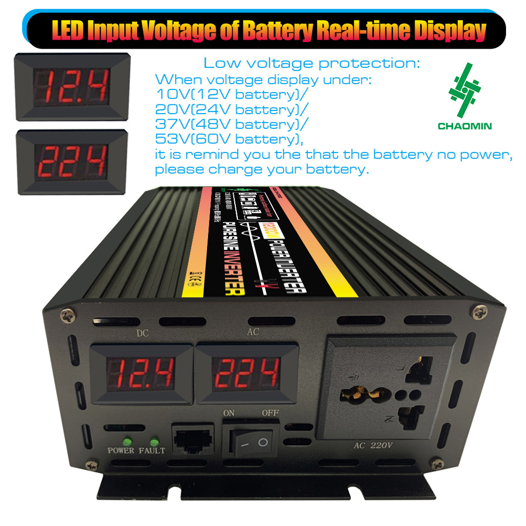 6. CM-HZ12000w Voltage display