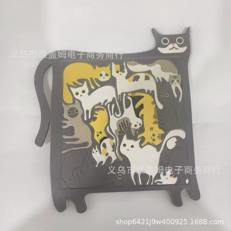 New Wooden Cat Puzzle Game Wooden Cat Puzzle Game