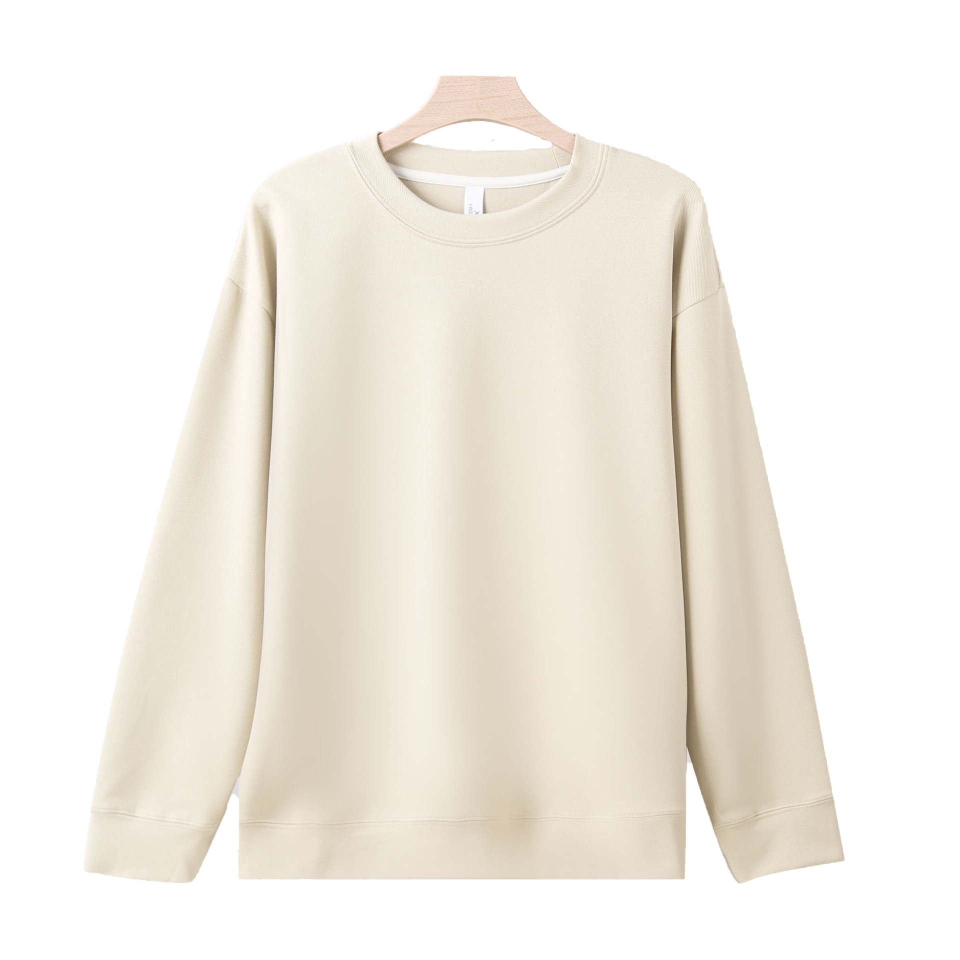 280g otoño e invierno de terciopelo alemán cuello redondo suéter de manga larga camiseta de manga larga camisa de fondo temperatura constante calor color sólido más terciopelo grueso