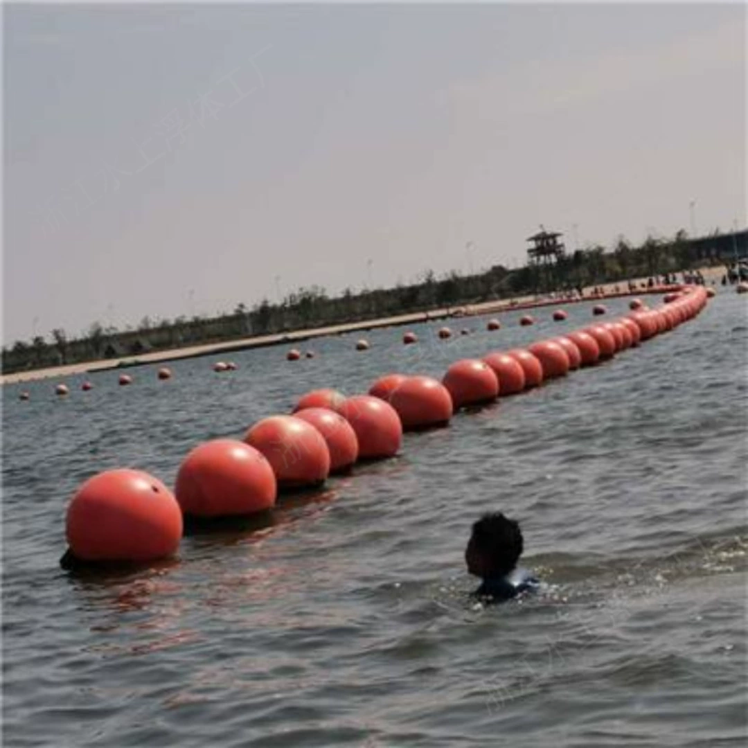 Поплавок для перекрытия реки, проект по строительству воды, позиционирующий шар, плавающий предупреждающий шар для океана, поплавок для гонок на лодках-драконах, шар для гонок