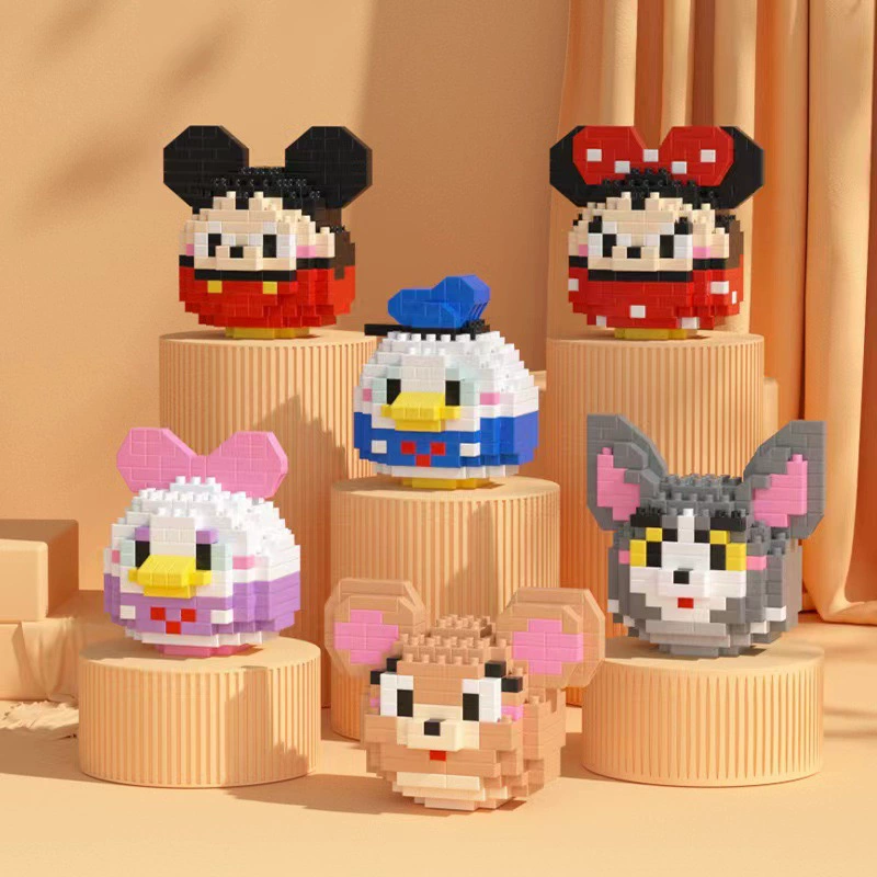 Lego, strawberry, cartoon constructor, doll, toy, small particles