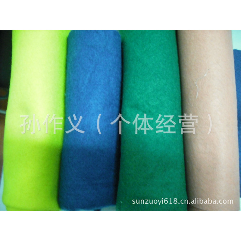 绍兴柯桥服装衬里针刺无纺布 涤纶水刺无纺布 纯色毛毡布厂家现货