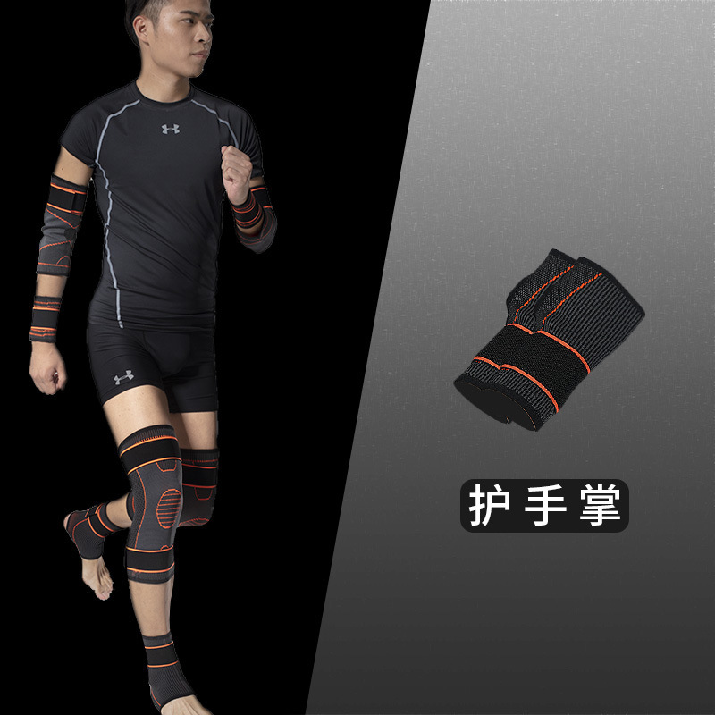 Boxeo rodilla pad muñeca almohadilla codo almohadilla Sanda traje de los hombres pierna fitness rodilla codo rodilla articulación muñeca Banco prensa caliente hombres