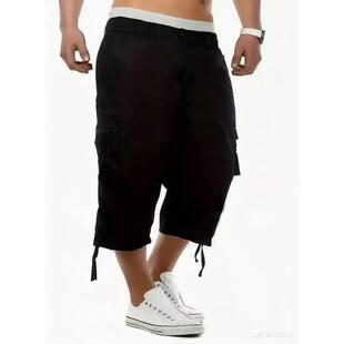V 13146 Men's multi-pocket cargo shorts ��ʿ��ڴ����b��ѝ