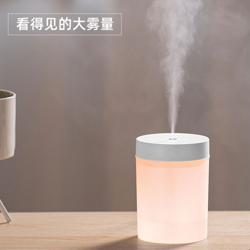 New Mini Colorful Car Air Humidifier Silent Humidifier Cross-border Office Desk Aroma Atomizer Gift