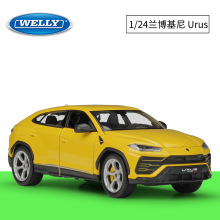 WELLY威利1:24兰博Urus 越野车仿真合金SUV汽车模型成品玩具摆件