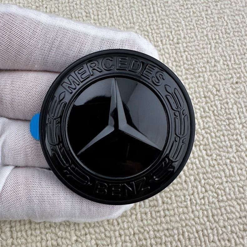 Mercedes-Benz GLC43 GLC63 modified with Black Warrior emblem, GLC260L GLC300LAMG modified with wheel hub cap emblem