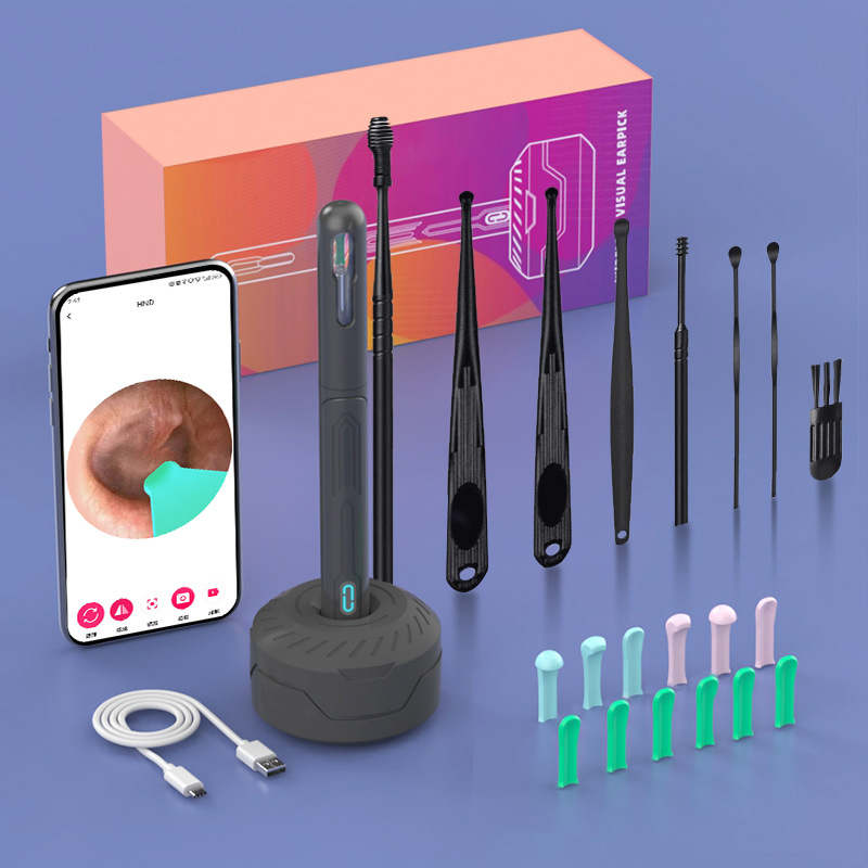 Venta al por mayor NK3-X para niños PRO visual oreja recoger endoscopio HD inalámbrico limpieza oreja recoger artefacto