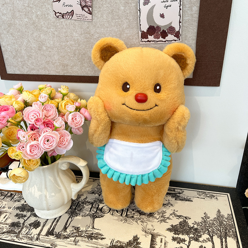 蜂瓶クマぬいぐるみバタークマぬいぐるみおもちゃクリーム蜂蜜瓶バタークマ人形|undefined