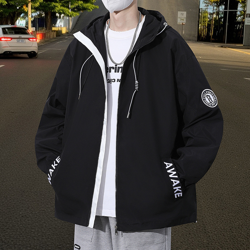 Spring and Autumn 13 Teenagers Coat Boys 12 Years Old Junior High School Students 14 Fashionable Handsome Jacket 15 Fat Big Kids Men's Wear