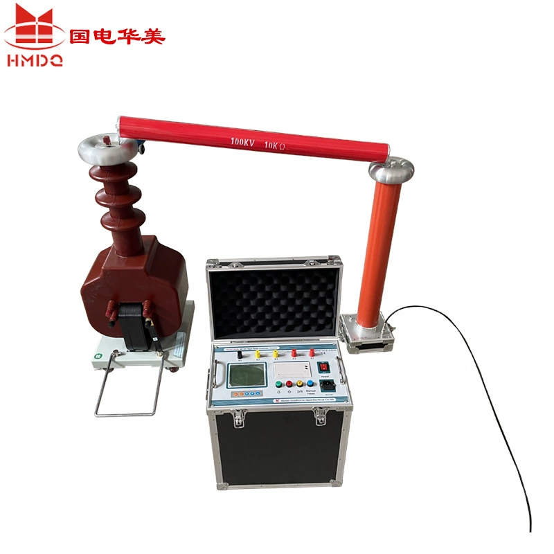 Высоковольтный испытательный трансформатор, 100 кВ сухой испытательный трансформатор, полностью автоматический испытательный прибор выдержки давления