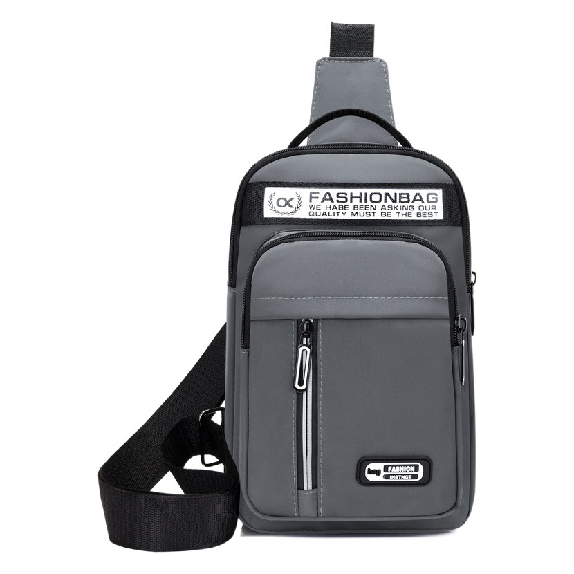 2022 nuevo bolso de hombro de los Hombres estilo coreano bolsa de mensajero de gran capacidad nuevo ocio deportes hombres multiusos bolsa de pecho
